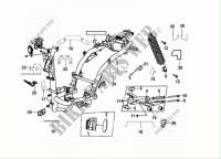FRAME BODY   ENGINE HANGER für SYM ORBIT III 50 (XE05W2-EU) (E5) (M1) 2021