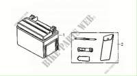 BATTERY   TOOL BOX für SYM SYMPHONY 50 (XF05W1-IT) (E5) (M1) 2021