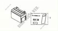 BATTERY   TOOL BOX für SYM SYMPHONY CARGO 50 (AY05W9-EU) (E5) (M1) 2021