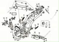 FRAME BODY   ENGINE HANGER für SYM FIDDLE IV 125 LC ABS (XG12WW-EU) (M0) 2020