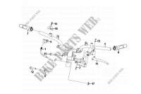 CABLE SWITCH HANDLE LEAVER für SYM FIDDLE II 50 (45 KMH)  (AF05W-6) (K9-L0) (NEW ENGINE) 2010