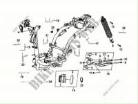 FRAME BODY   ENGINE HANGER für SYM ORBIT III 125 (XE12W2-EU) (E5) (M1) 2021