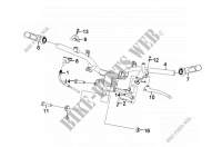 CABLE SWITCH HANDLE LEAVER für SYM FIDDLE II 50 (45 KMH) (AF05W-F) (L1-L4) 2011