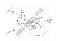 CABLE SWITCH HANDLE LEAVER für SYM FIDDLE II 50 (45 KMH) (AF05W-S) (NEW ENGINE) (K9-L2) 2012