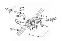 KABEL   SCHALTER   GRIFFHEBEL für SYM GTS 300I ABS (LN30W7-EU) (L4) 2014