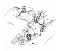 HINTERES BREMSANLAGE für SYM QUAD LANDER 300S (UA30A5-F) (L0-L4) 2014