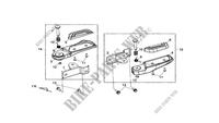 FUSSPEGS für SYM MAXSYM 400 EFI ABS (LX40A2-6) (L2-L4) 2012