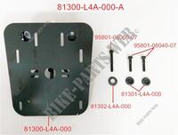 TOP CASE HALTERUNG für SYM MAXSYM 400 EFI ABS (LX40A2-6) (L2-L4) 2012