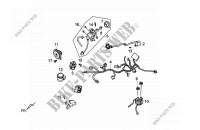 ELEKTRISCHE TEILE für SYM FIDDLE III 50 (45 KMH) (XA05W2-EU) (L4-L6) 2014