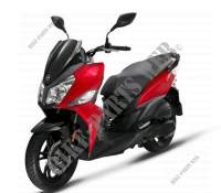 RED (R 010C) für SYM MAXSYM 400 EFI ABS (LX40A2-6) (L2-L4) 2012